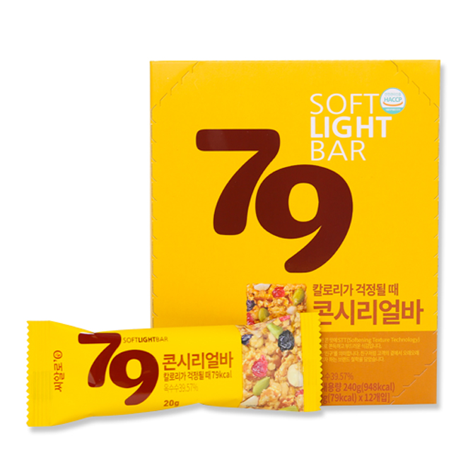 인기있는 씨알로 79 콘시리얼바, 20g, 12개입(로켓배송) ··· 인기있는 씨알로 79 콘시리얼바, 20g, 12개입(로켓배송) ···