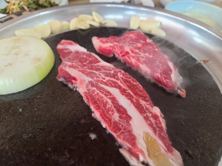  [물장구 식육식당] 산청 소고기맛집! 산청 한우 암소 생고기전문점