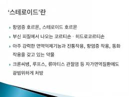 스테로이드약물종류특징 부신피질호르몬 사용법약리작용 적응증질환 스테로이드약물종류특징 부신피질호르몬 사용법약리작용 적응증질환