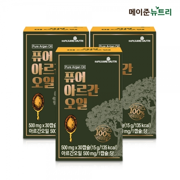 리뷰가 좋은 메이준뉴트리 모로코 식용 먹는 퓨어 아르간오일 3박스(90캡슐), 단품, 단품 ··· 리뷰가 좋은 메이준뉴트리 모로코 식용 먹는 퓨어 아르간오일 3박스(90캡슐), 단품, 단품 ···