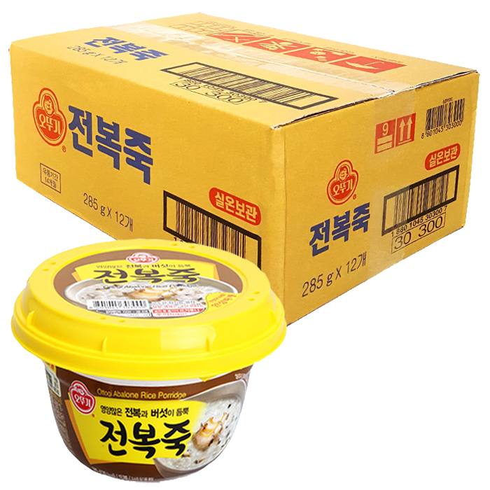 선호도 좋은 오뚜기 전복죽, 285g, 12개(로켓배송) 추천해요