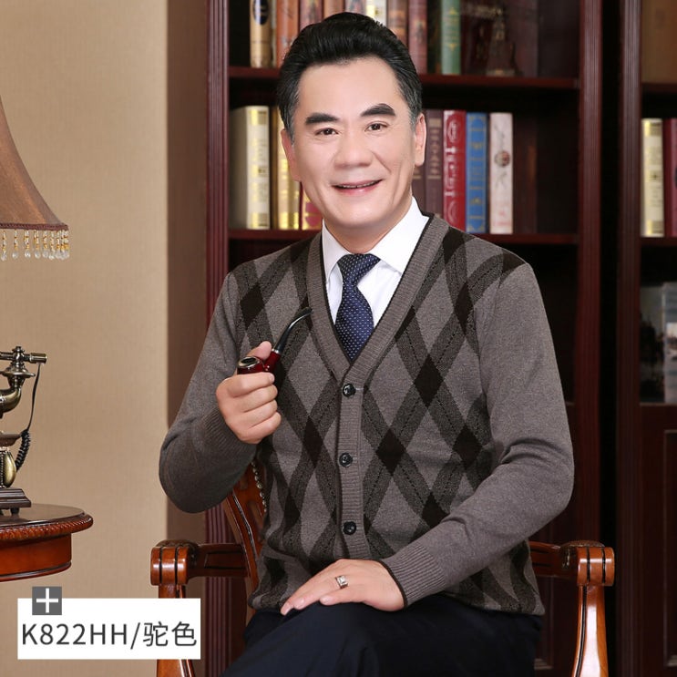 리뷰가 좋은 남자가디건 중년 털옷 외투 카디건 아버지 가을옷 상의 가디건 아우터 기모 좋아요 리뷰가 좋은 남자가디건 중년 털옷 외투 카디건 아버지 가을옷 상의 가디건 아우터 기모 좋아요