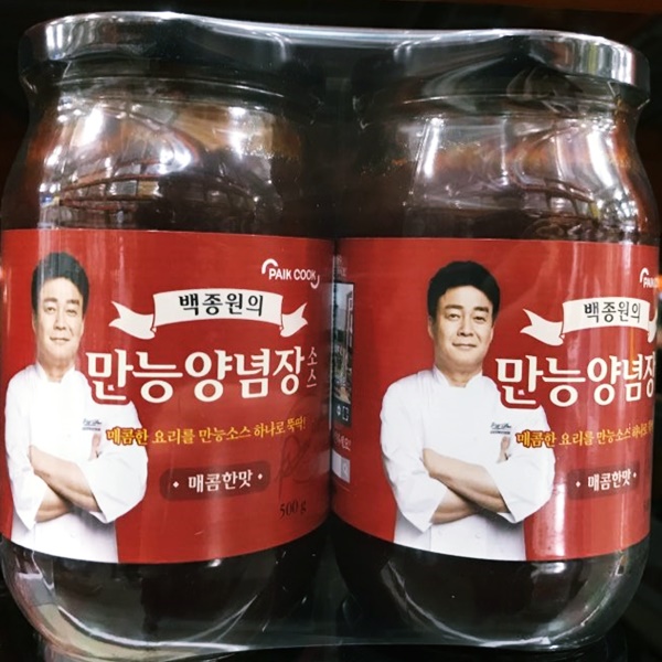 리뷰가 좋은 백쿡 백종원 만능 양념장 500GX2개입, 500g, 2개 좋아요 리뷰가 좋은 백쿡 백종원 만능 양념장 500GX2개입, 500g, 2개 좋아요