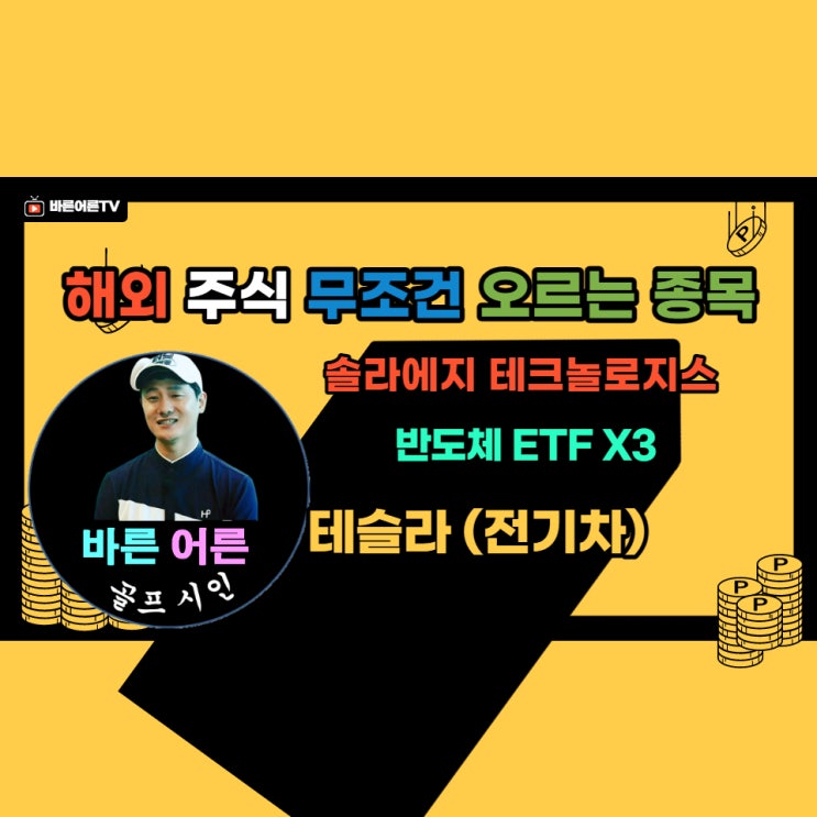  해외주식 무조건 오르는 종목 솔라에지 테크놀로지스 테슬라 반도체ETF X3