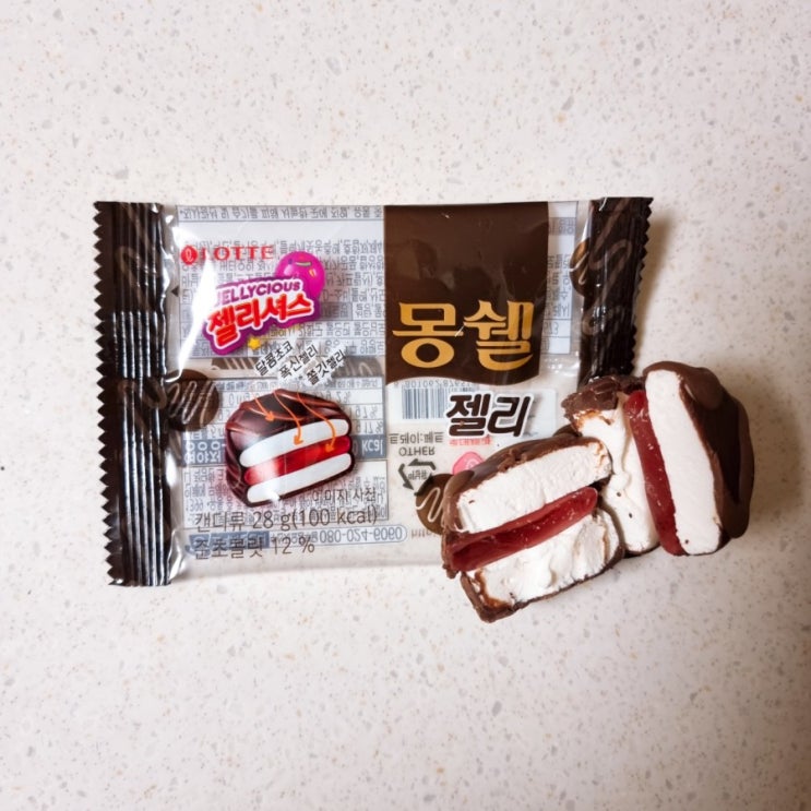  CU덕후  CU신상 몽쉘젤리 후기