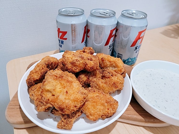  에어프라이어치킨 빠삭마켓치킨 맛있게 먹어봤어요
