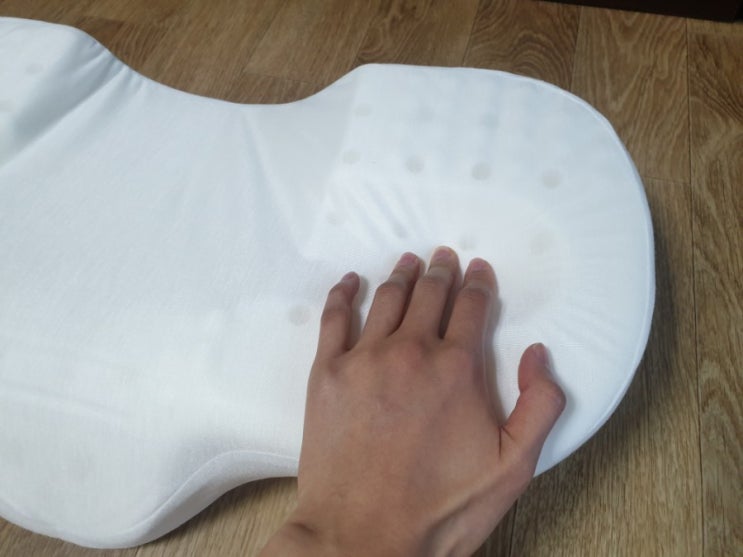  [핸디크베개 경추베개] 메모리폼 경추베개 텐셀 일반형 한 달 실사용 후기