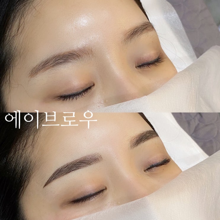  천안눈썹문신, 붉은눈썹 잔흔 감쪽같이 커버해야죠