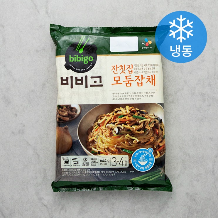 가성비 뛰어난 비비고 잔칫집 모둠잡채 (냉동), 644g, 1개(로켓배송) ··· 가성비 뛰어난 비비고 잔칫집 모둠잡채 (냉동), 644g, 1개(로켓배송) ···