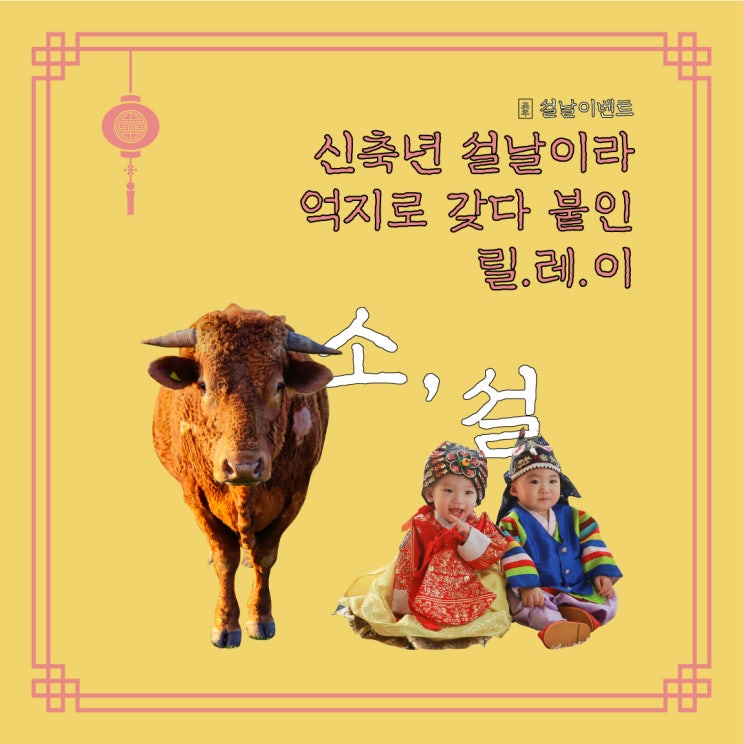  워닛 릴레이소설 설날이벤트 오픈! 한우먹자~