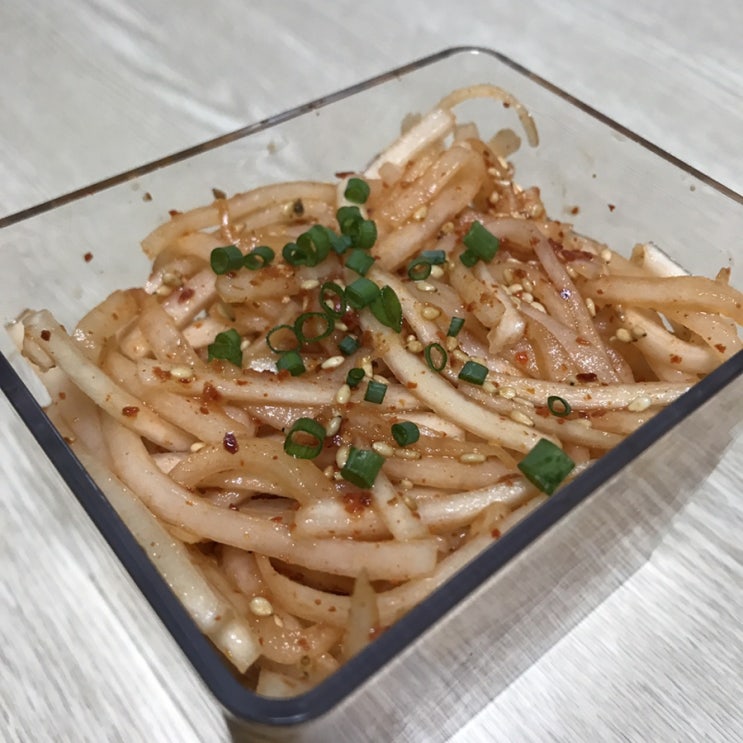  [자취생 요리] 반찬 만들기 : 무생채