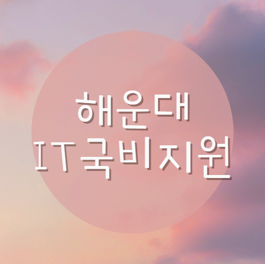  해운대IT국비지원, 비전공자도 취업 가능하다구??