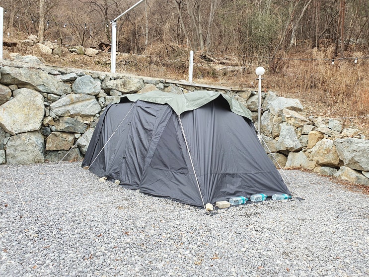  밀양 캠핑홀릭 캠핑장 장박캠핑 후기 장단점