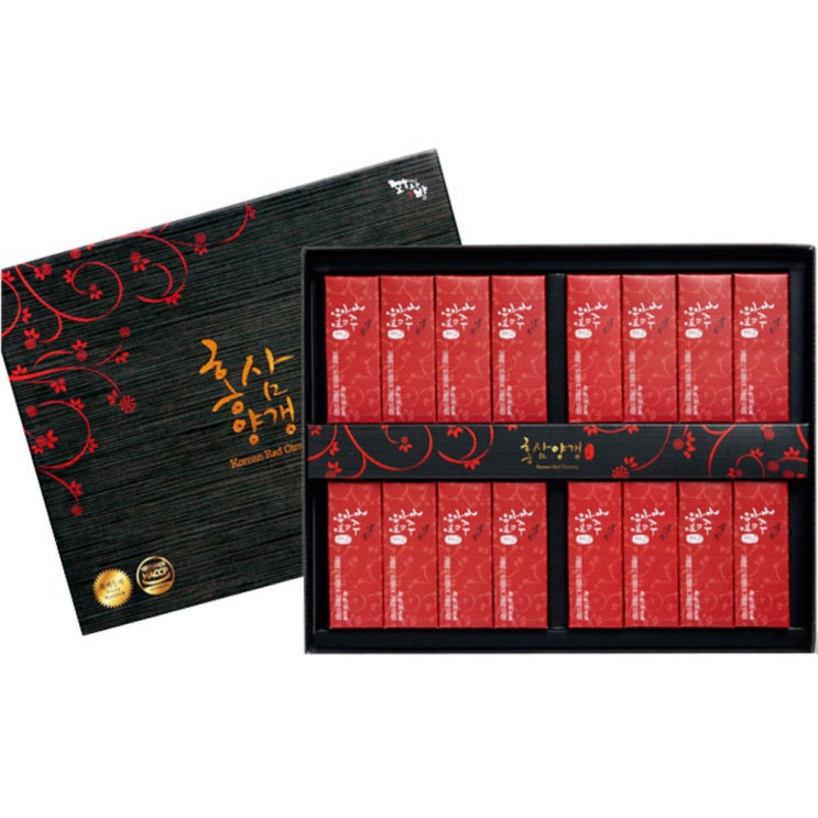 구매평 좋은 화과방 홍삼양갱 2호 + 쇼핑백, 45g, 16개입(로켓배송) ··· 구매평 좋은 화과방 홍삼양갱 2호 + 쇼핑백, 45g, 16개입(로켓배송) ···