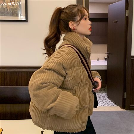  Shopping 알림상품 대세녀 고리땡 골덴 코듀로이 숏 점퍼 잠바 루즈 핏 겨울 패딩 여자 여성~ 만나보세요