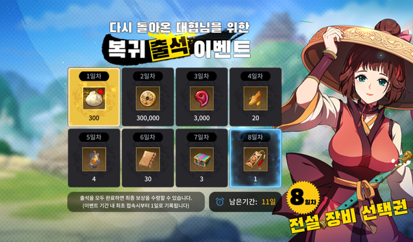 용비불패m 복귀 유저 혜택 및 진행중인 이벤트 용비불패m 복귀 유저 혜택 및 진행중인 이벤트