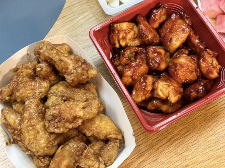  다이어트 중 맘편히 먹을 수 있는 굽네 치킨과 BHC치킨