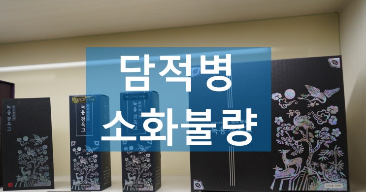  부천담적병 언제까지 소화제만