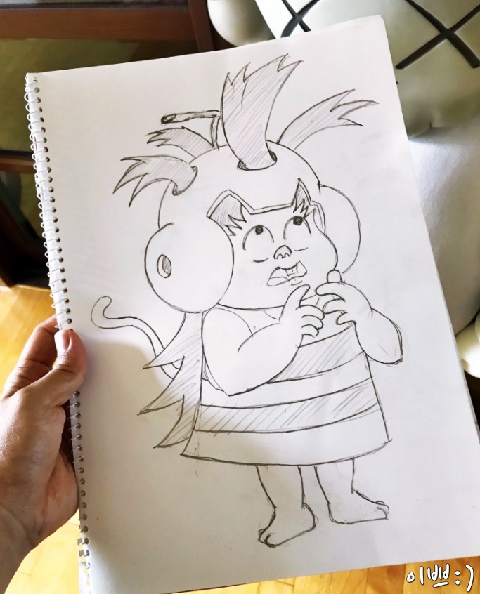  [아빠의 그림] 날아라슈퍼보드 미스타손