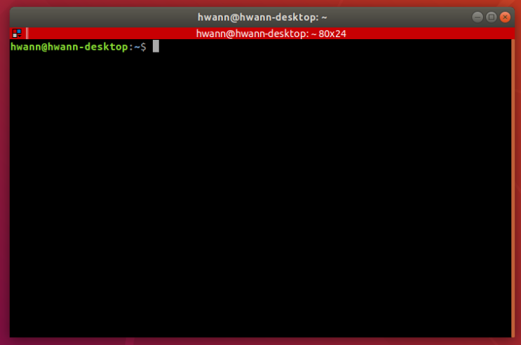  [linux] 우분투 터미널 세팅