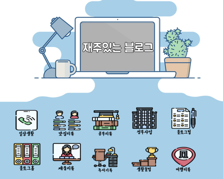  홈페이지형 블로그 링크 위젯 만들기2 - 가로, 세로로 넣는 방법