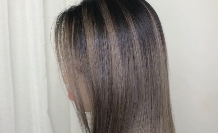 숙대 살롱오디너리 뿌리염색 이쁘게 하기 (시홍쌤)