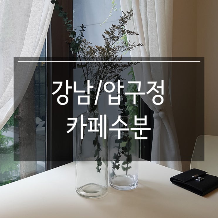 압구정로데오역 카페 <수분 SOOBOON> 자연이 숨쉬는 분위기 압구정로데오역 카페 <수분 SOOBOON> 자연이 숨쉬는 분위기