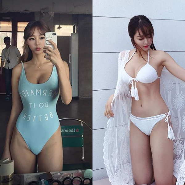 잘록한 허리의 비키니 여신 필라테스 강사 김시아 잘록한 허리의 비키니 여신 필라테스 강사 김시아