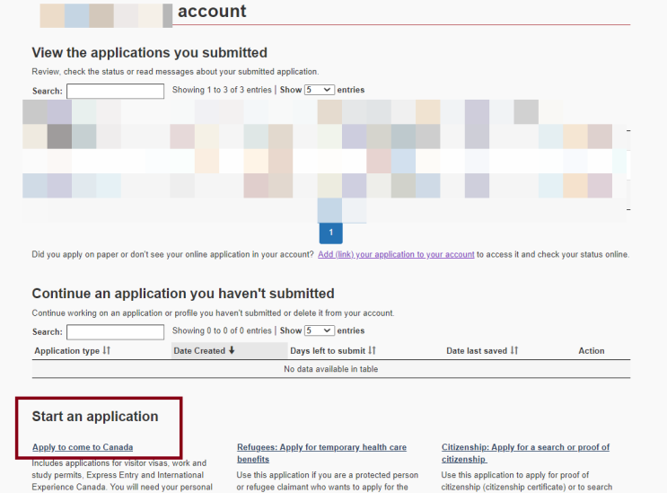  캐나다 워킹홀리데이 Work Permit 연장 IRCC 신청하는법