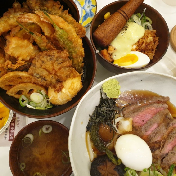  [영등포]타임스퀘어 텐동 맛집, 온기정