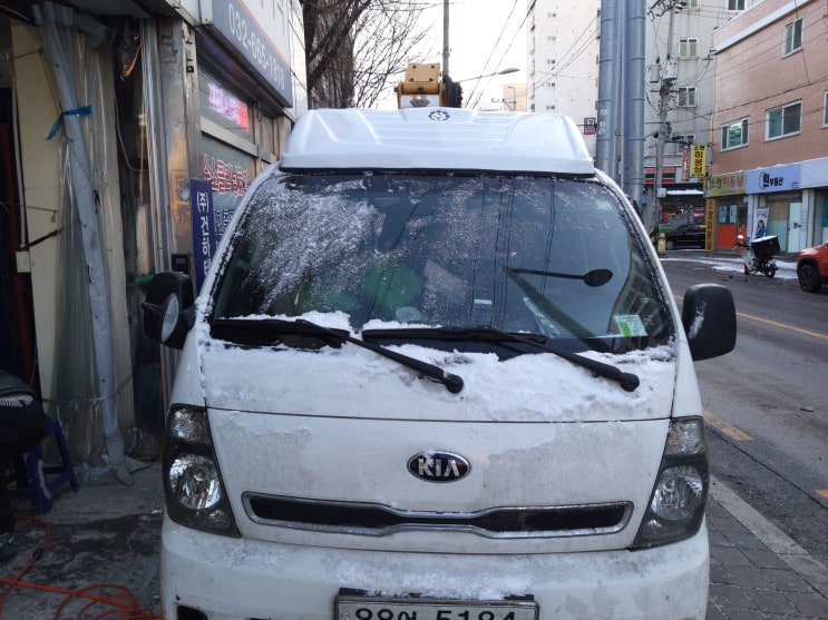  봉고3 루프캐리어 장착