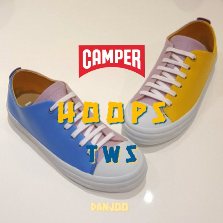  [캠퍼신발] 유니크한 감성 컬러,  트윈스 HOOPS TWS K200980