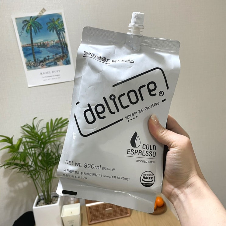  [맛있는 더치커피 홈카페 레시피: 트레코스 델리코어 콜드 에스프레소 대용량 콜드브루 원액]