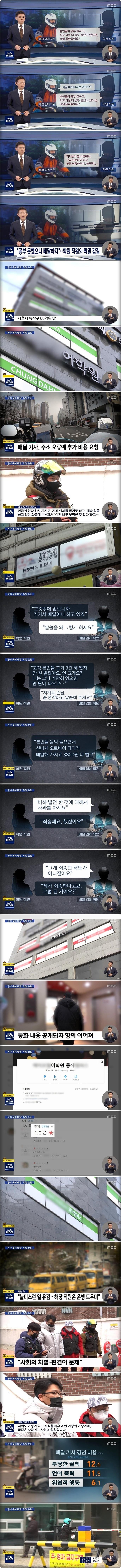 '공부 못했으니 배달하지'