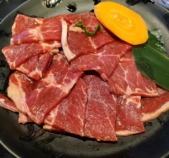  야키니쿠 일본고기집 안락정에서 한식스타일로 ~