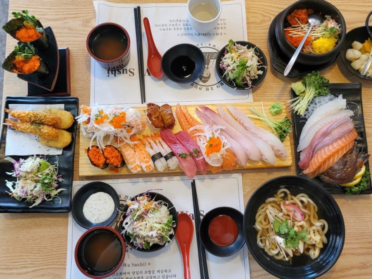  [용인 맛집] 동백 어정역 초밥, 롤 전문점 '오와스시 어정점'