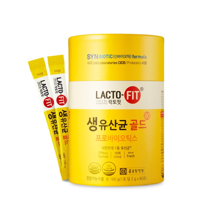 선택고민 해결 종근당건강 락토핏 생유산균 골드80, 160g, 1개 ··· 선택고민 해결 종근당건강 락토핏 생유산균 골드80, 160g, 1개 ···