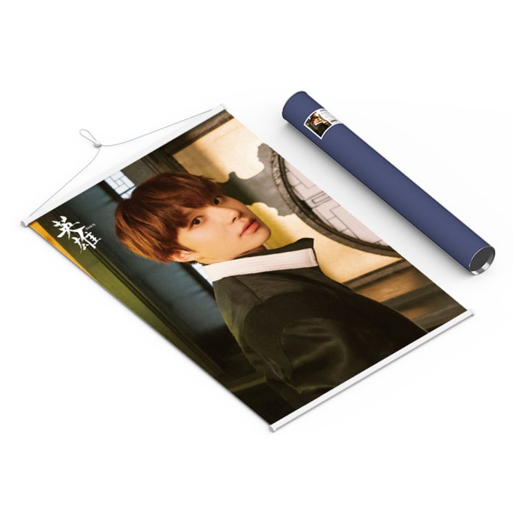 갓성비 좋은 NCT 127 - Wall Scroll Poster 정우 ver, 포스터 + 스토퍼 + 지관통, 혼합색상(로켓배송) 좋아요
