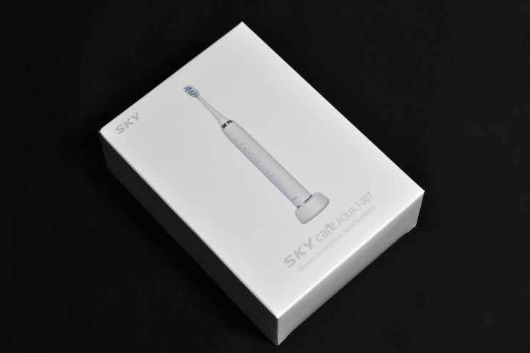  치아건강을 위한 투자 스카이 케어 아쿠아 100 전동칫솔