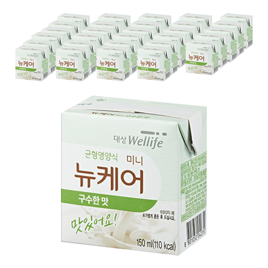 인기 많은 대상웰라이프 뉴케어 미니 균형영양식 구수한맛, 150ml, 30개 좋아요 인기 많은 대상웰라이프 뉴케어 미니 균형영양식 구수한맛, 150ml, 30개 좋아요