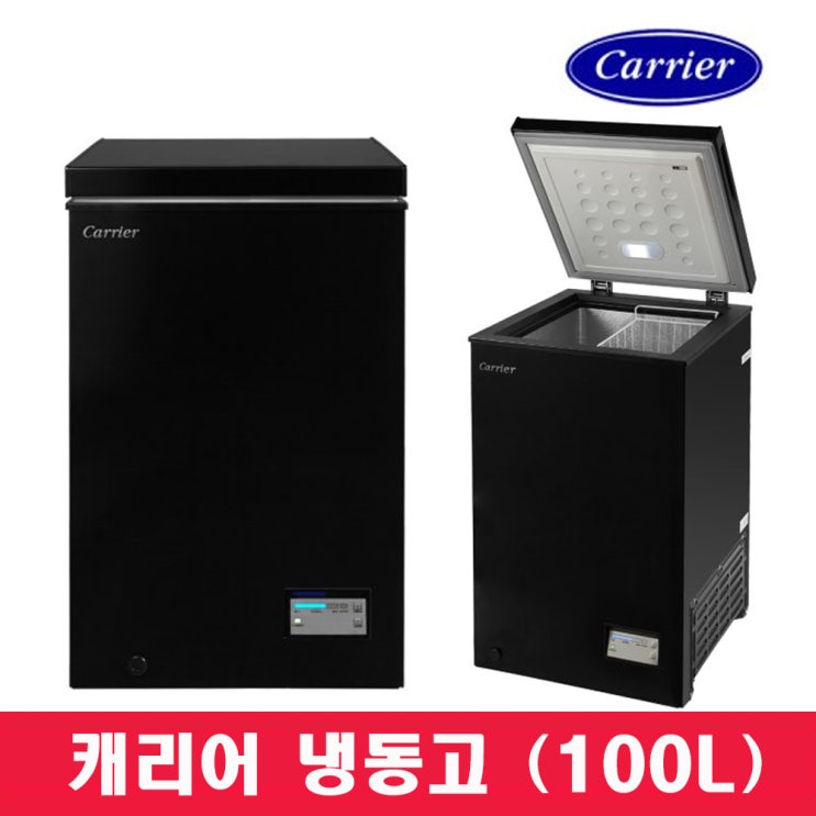 많이 찾는 캐리어 미니 소형 100리터 블랙 냉동고 CSC_100FDBH, 일반배송 (고객 자가설치) 좋아요 많이 찾는 캐리어 미니 소형 100리터 블랙 냉동고 CSC_100FDBH, 일반배송 (고객 자가설치) 좋아요