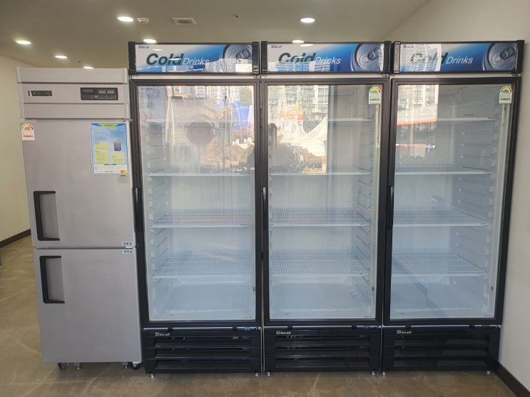 광주업소용주방기구  냉장고 쇼케이스 정읍 부대찌개전문점 납품