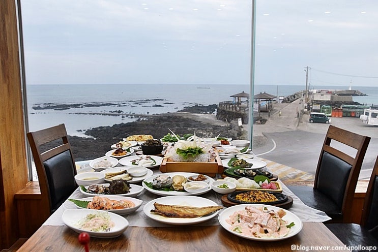  제주도 바다전망 횟집 경치 좋은 대풍미락 함덕본점