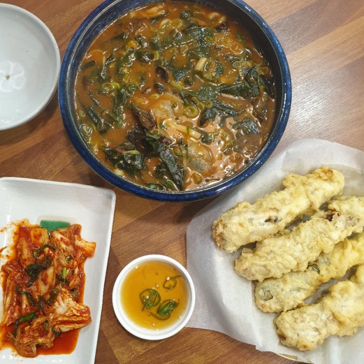  [구영리맛집]고추튀김 깻잎전 맛집 태양 칼국수 오픈