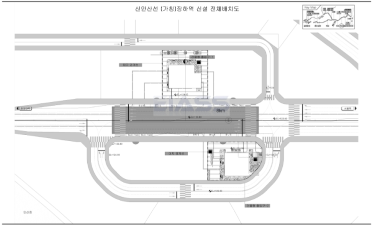 신안산선 본선 1구간 재협의 및 장하정거장 건설 계획