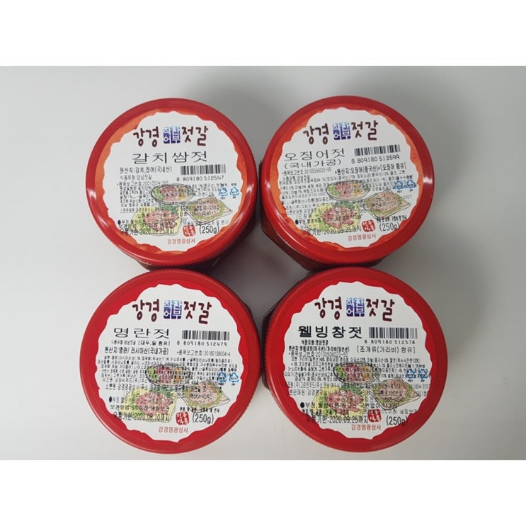 많이 팔린 젓갈 4종 1kg세트 오징어 명란 창란 갈치쌈젓 250g, 오징어젓 명란젓 창란젓 갈치속젓 추천해요 많이 팔린 젓갈 4종 1kg세트 오징어 명란 창란 갈치쌈젓 250g, 오징어젓 명란젓 창란젓 갈치속젓 추천해요