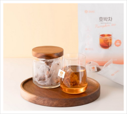  하루를 가볍게 시작하고 싶다면? 다노  호박차 강추!