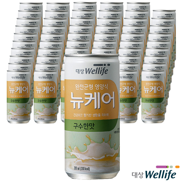 인기있는 대상웰라이프 뉴케어 구수한맛 완전균형 영양식, 60캔, 200ml ··· 인기있는 대상웰라이프 뉴케어 구수한맛 완전균형 영양식, 60캔, 200ml ···