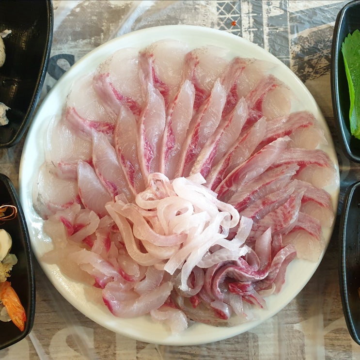  하동 여행 맛집 선창횟집 참숭어코스요리 바다뷰
