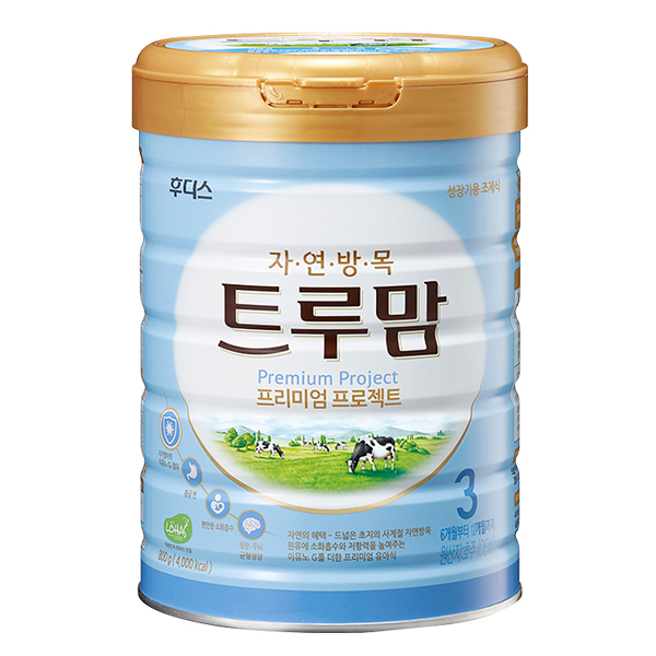 선호도 좋은 일동후디스 트루맘 프리미엄 프로젝트 분유 3단계, 800g, 1개(로켓배송) ··· 선호도 좋은 일동후디스 트루맘 프리미엄 프로젝트 분유 3단계, 800g, 1개(로켓배송) ···